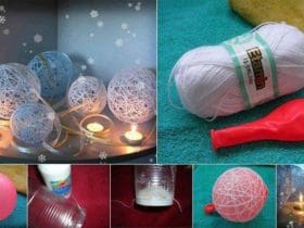 Boules décoratives en fil