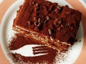 Gâteau aux petits-beurre et mousse au chocolat