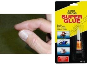 Enlever la super glue des doigts