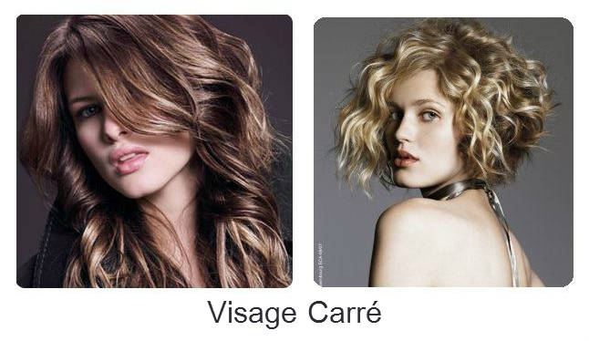 Visage carré