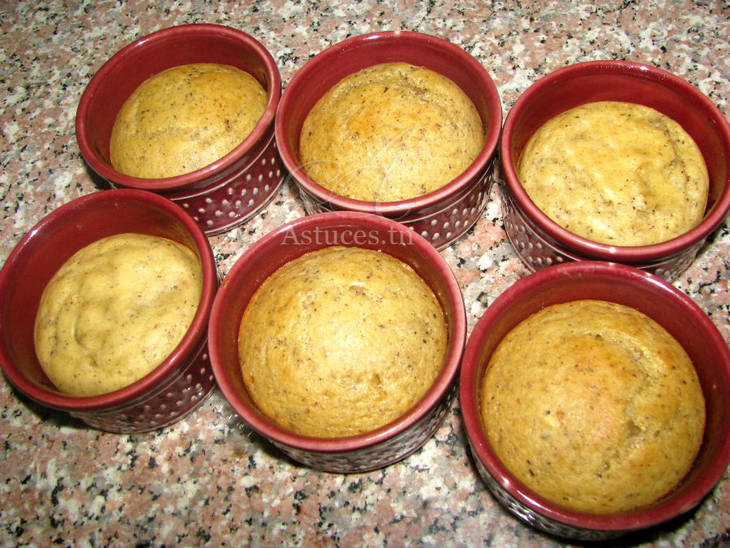 Muffins aux noisettes sans beurre