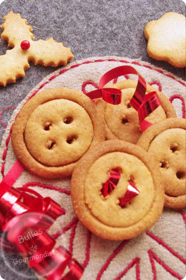 Biscuits sablés vanillés