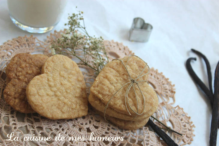 Biscuits sablés dentelle