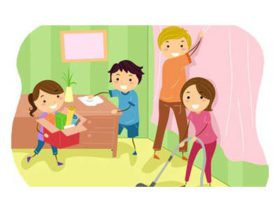 Apprendre aux enfants à aider pour les tâches ménagères