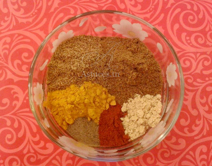 Mélange d'épices à l'indienne