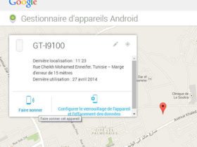 Localiser son Smartphone ou sa tablette Android