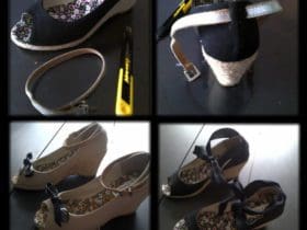 Ajouter une bride à des chaussures trop grandes