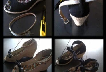 Ajouter une bride à des chaussures trop grandes