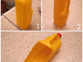 Transformer un bidon en pelle