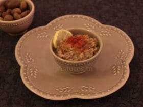 Caviar d'aubergines à la vapeur