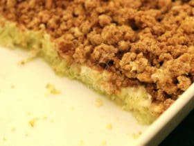 Gratin de courgettes façon Crumble