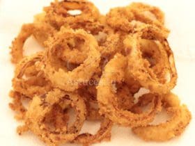 Beignets d'oignons croustillants