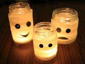 Gentils fantômes lumineux