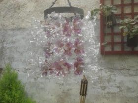 Lustre en bouteilles plastiques