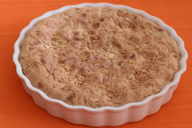 Gâteau aux amandes et eau de fleur d'oranger