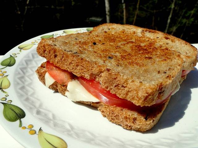 Croque-monsieur light et express