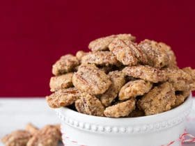 Dragées de noix de pécan à la cannelle