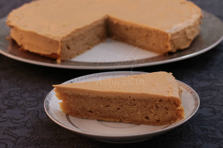 Gâteau moelleux au beurre de cacahuètes