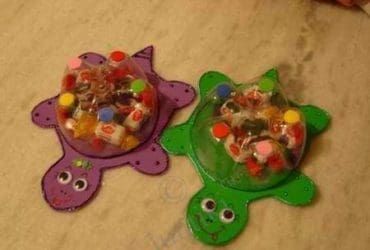 Tortue boîte à surprises