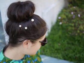 Epingles à cheveux avec perles