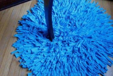 Tapis Boucherouite en chutes de tissus