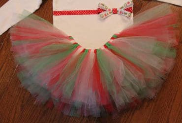 Jupe tutu en tulle sans couture
