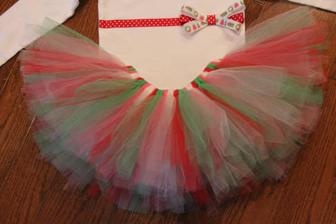 Jupe tutu en tulle sans couture