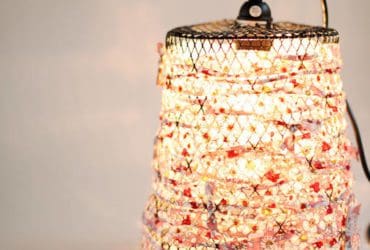 Transformer une corbeille à papier en abat-jour
