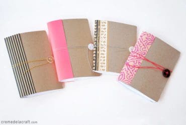 Transformer une boite de céréales en carnet de notes