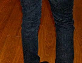 Transformer un jean large en jean skinny