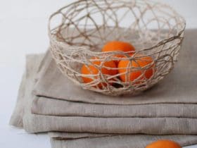 Corbeille en ficelle