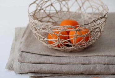 Corbeille en ficelle