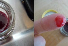 Brillant à lèvres à la poudre de betterave