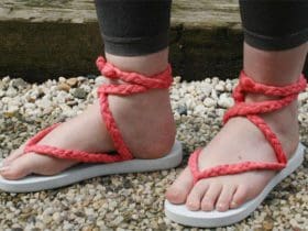 Transformer des tongs en sandales