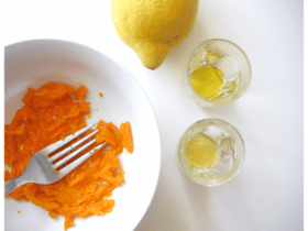 Masque coup d’éclat à la carotte