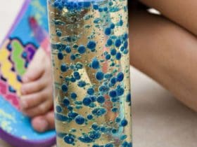 Lampe à lave à faire à la maison