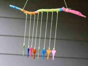 Carillon avec de la récup