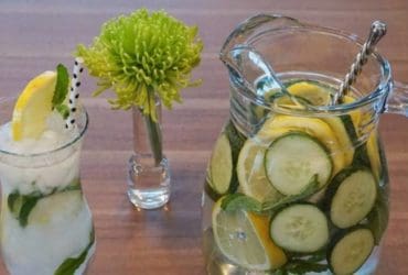 Boisson amincissante faite-maison