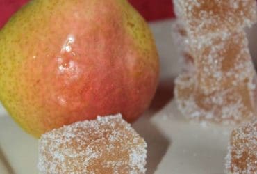 Pâte de fruits aux poires