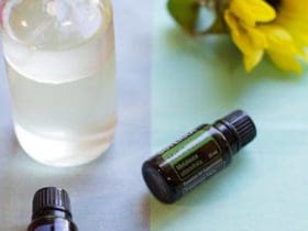 Spray après soleil fait maison