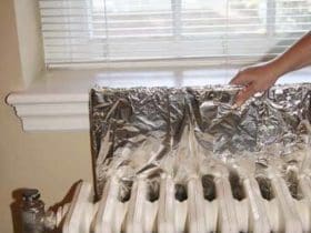 Panneaux réfléchissants pour radiateurs