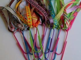 Transformer des trombones en marques-pages