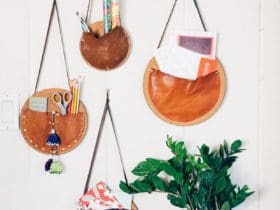 Vide-poche mural DIY