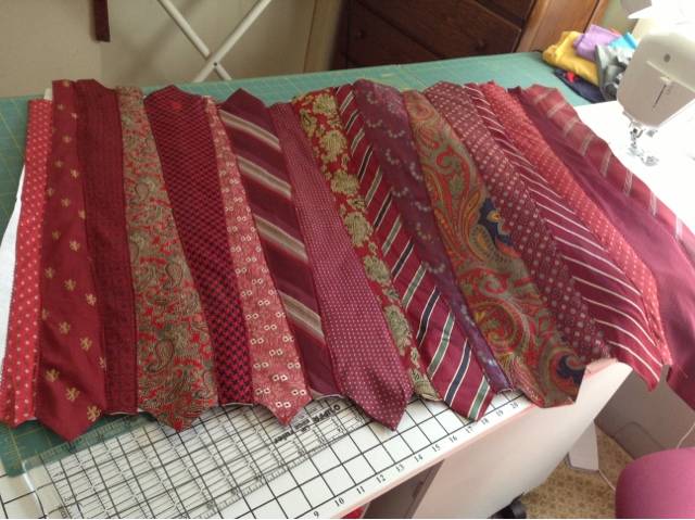 Assemblage des cravates