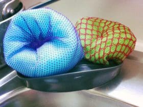 Éponge à récurer la vaisselle de récup