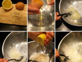 Masque pour resserrer les pores au blanc d'œuf et citron