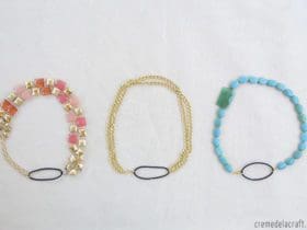 Transformer un collier en bandeau pour cheveux