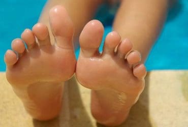 Bain à l'avoine pour des pieds en bonne santé
