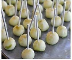 Mini-pommes d'amour au caramel