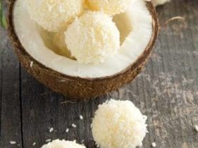 Bouchées noix de coco citron sans cuisson